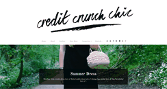 Desktop Screenshot of creditcrunchchic.com